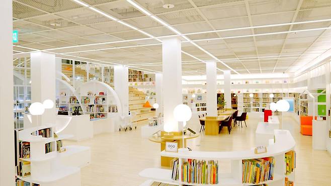 군포 '그림책꿈마루' 내부 모습 [군포시 제공]