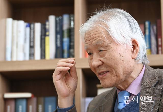 조갑제 조갑제닷컴 대표. 박윤슬 기자