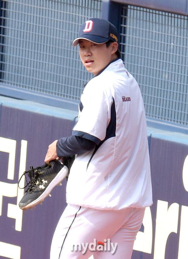 두산 베어스 시절의 남호./마이데일리