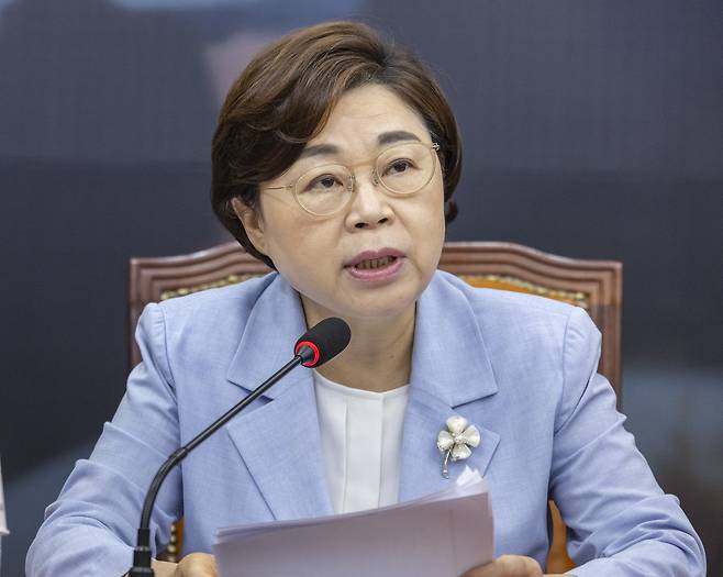 국회 국토교통위원회 소속의 김정재 국민의힘 의원 [연합]