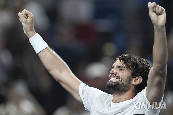 상하이 마스터스에서 우승한 랭킹 204위 바체로 [신화=연합뉴스]