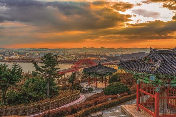 역사와 함께 가을을 만날수 있는 행주산성. /고양시 제공