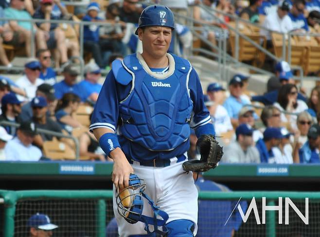 (LA 다저스 포수 시절의 AJ 엘리스)