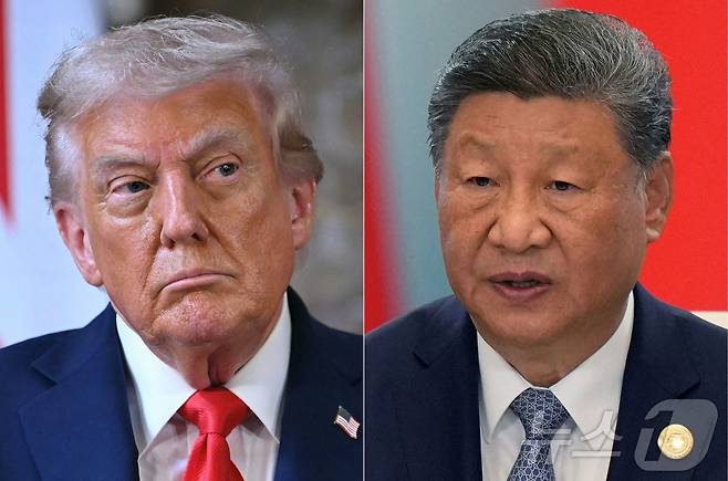 도널드 트럼프 미국 대통령과 시진핑 중국 국가주석 ⓒ AFP=뉴스1 ⓒ News1