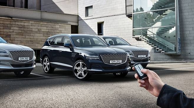 제네시스 GV80 2022년형 사진=제네시스