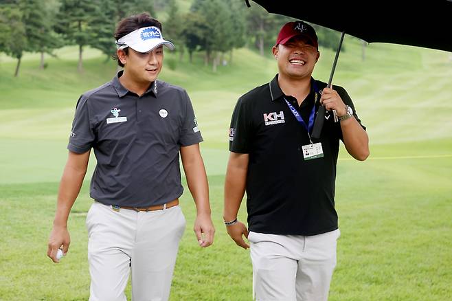 박상현과 이승택. 사진=KPGA 제공