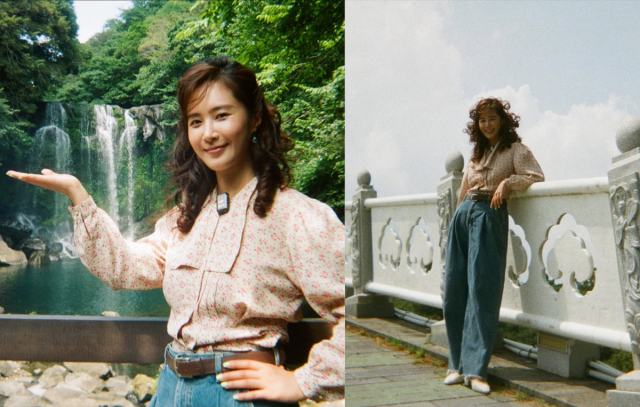 소녀시대 유리가 레트로 감성이 가득 담긴 근황을 전했다. / 유리 인스타그램