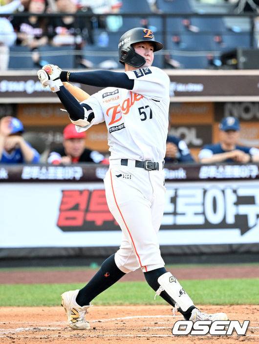 [OSEN=이대선 기자] 퓨처스올스타 한화 이민재 2025.07.11 /sunday@osen.co.kr