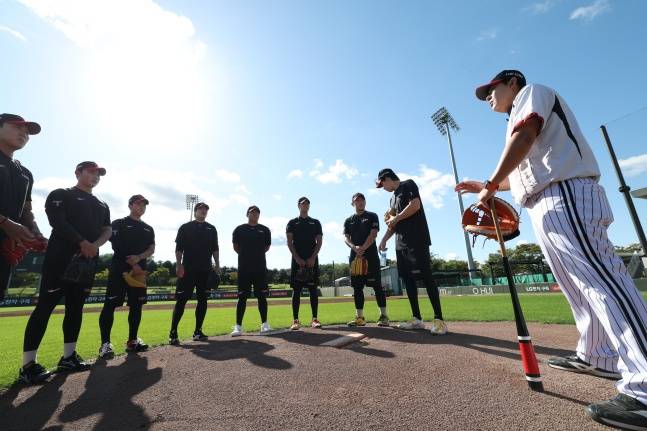 LG 선수들. /사진=LG 트윈스 제공