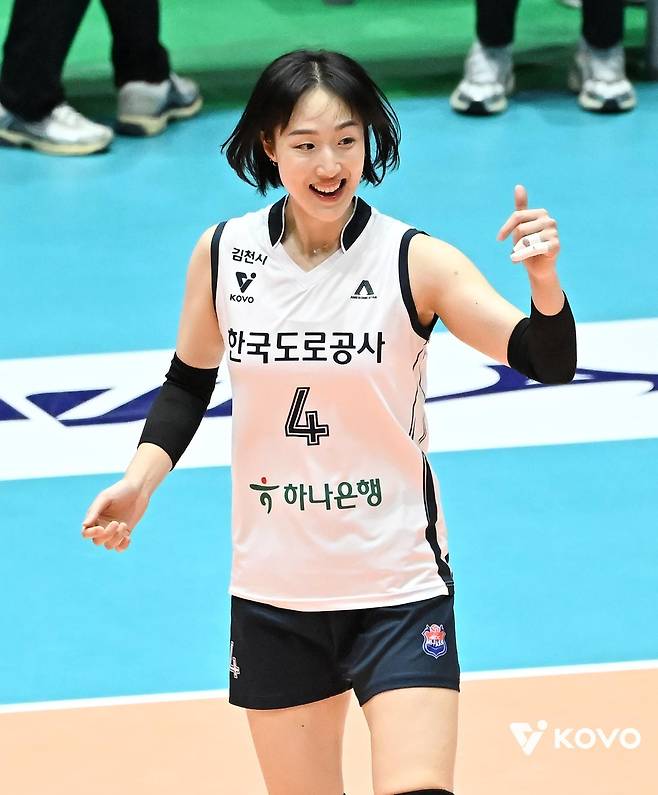 한국도로공사 황연주 [한국배구연맹 제공. 재배포 및 DB 금지]