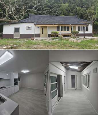 리모델링한 농촌 빈집 외관과 실내