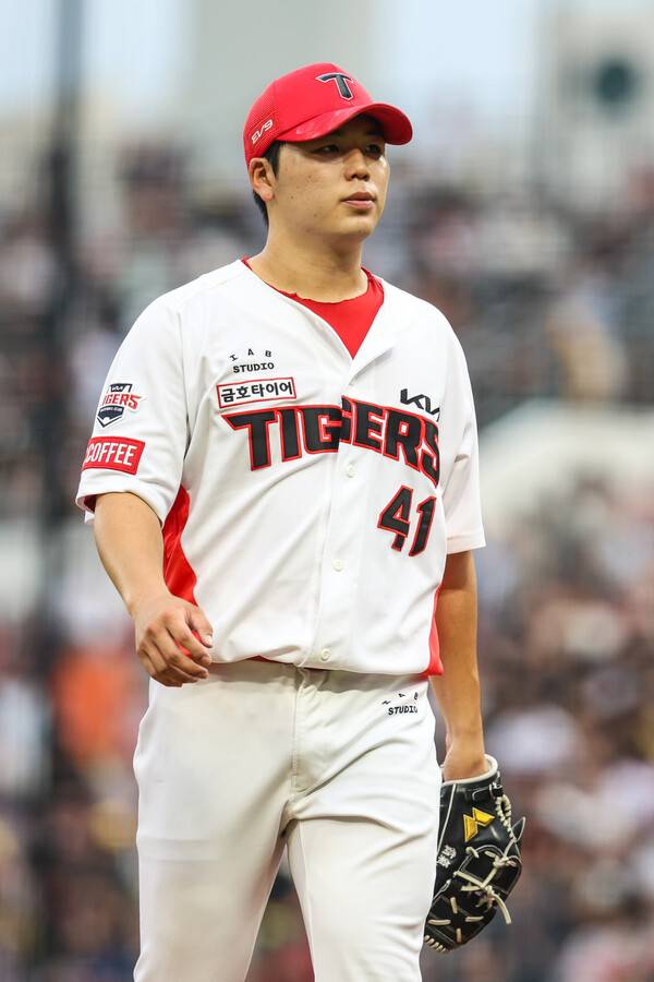 KIA 황동하가 무실점 호투했다. (사진=KIA)