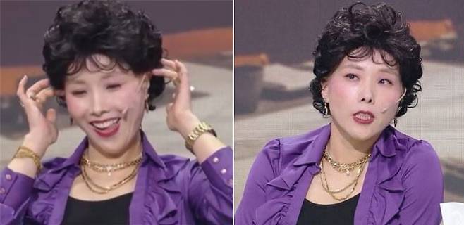 개그우먼 신봉선이 11kg 감량 후 가수 아이유를 닮았다는 소리를 듣는다며 근황을 전했다. 사진=KBS2 예능 '개그콘서트-데프콘 썸 어때요'