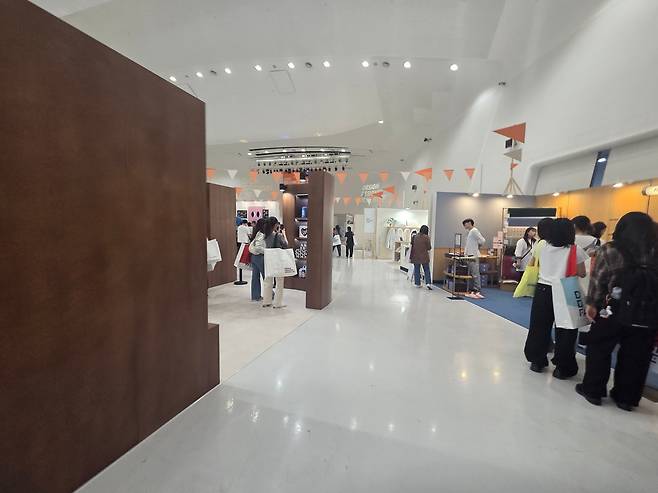 29CM가 개최한 DDP디자인페어 현장./최효정 기자