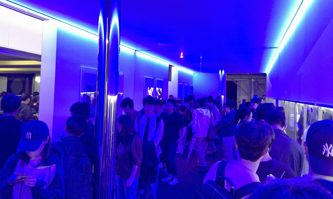 팔란티어 팝업 스토어 내부. 사진=권민철 소프트웨어 엔지니어