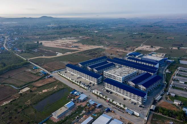 캄보디아의 사기 범죄단지. 앰네스티 제공