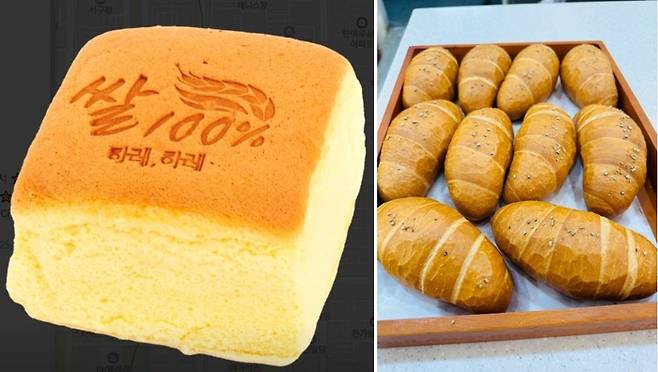 사진 왼쪽부터 하레하레, 보보리 베이커리 빵 / 사진 = 코레일관광개발