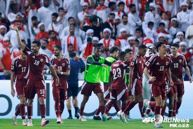 카타르는 3차 예선에서 UAE에 모두 패배했으나 4차 예선에서 승리, 승자가 됐다. 사진(도하 카타르)=AFPBBNews=News1