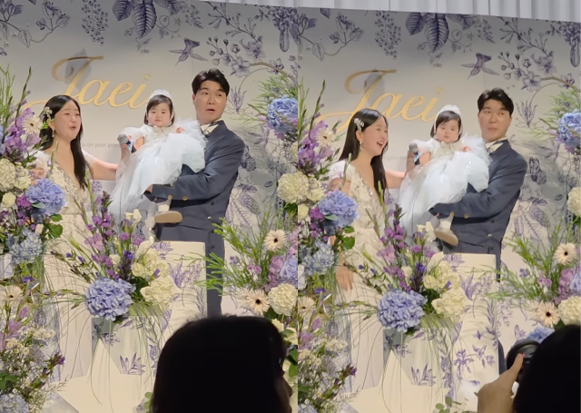 방송인 박수홍의 딸 재이의 초호화 돌잔치가 열렸다. / 안영미 인스타그램