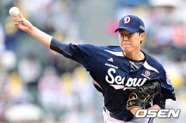 두산 투수 김유성 / OSEN DB