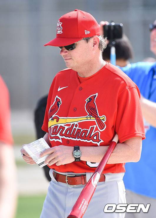 [OSEN=박준형 기자] 세인트루이스 시절 마이크 쉴트 감독. /  soul1014@osen.co.kr