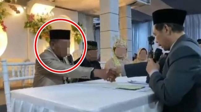 인도네시아 남성 음바 타르만(74)이 지난 10일 50세 연하 여성과 결혼했는데, 결혼 지참금으로 신부 측에 지급한 2억 5000만원 상당의 수표가 위조된 것이라는 의혹이 제기돼 경찰이 수사에 나섰다. 자료 : Detik.com