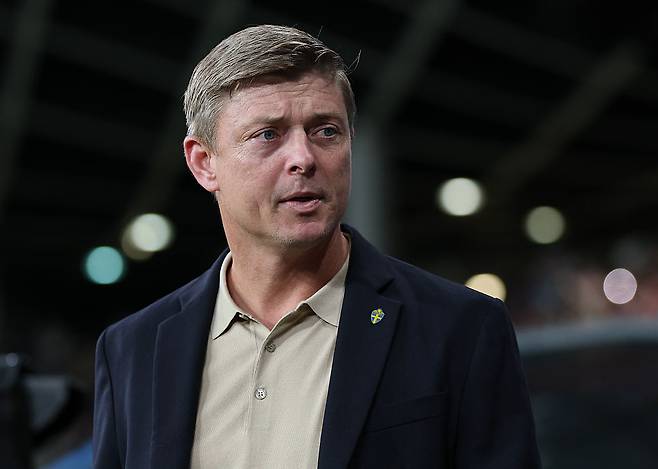 스웨덴 욘달 토마손 감독. Getty Images코리아