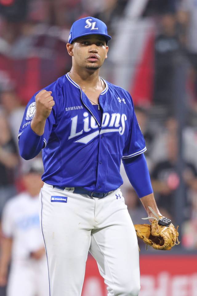 삼성 라이온즈의 헤르손 가라비토. 삼성 제공