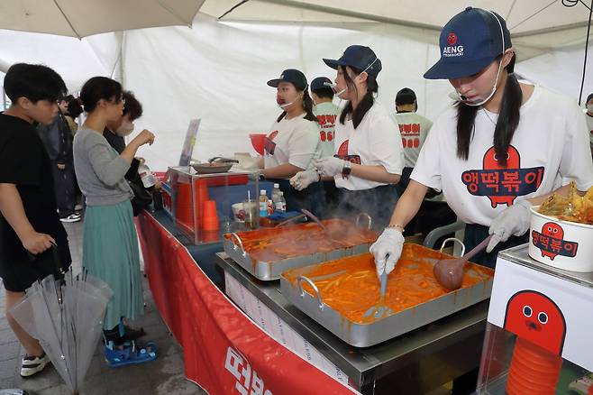 지난해 떡볶이 페스티벌의 한 장면 /대구 북구제공