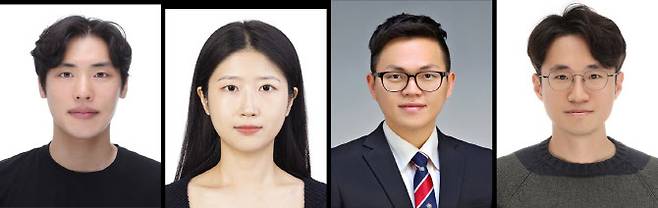 왼쪽부터 중앙대 나정호 박사과정, 장서현 박사과정, 남인호 교수, 박승근 교수(사진=중앙대 제공)