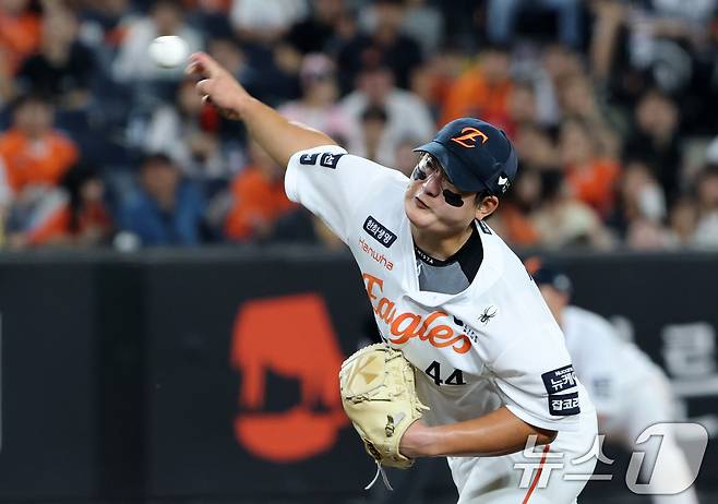 한화 이글스 김서현. /뉴스1 DB ⓒ News1 김기태 기자