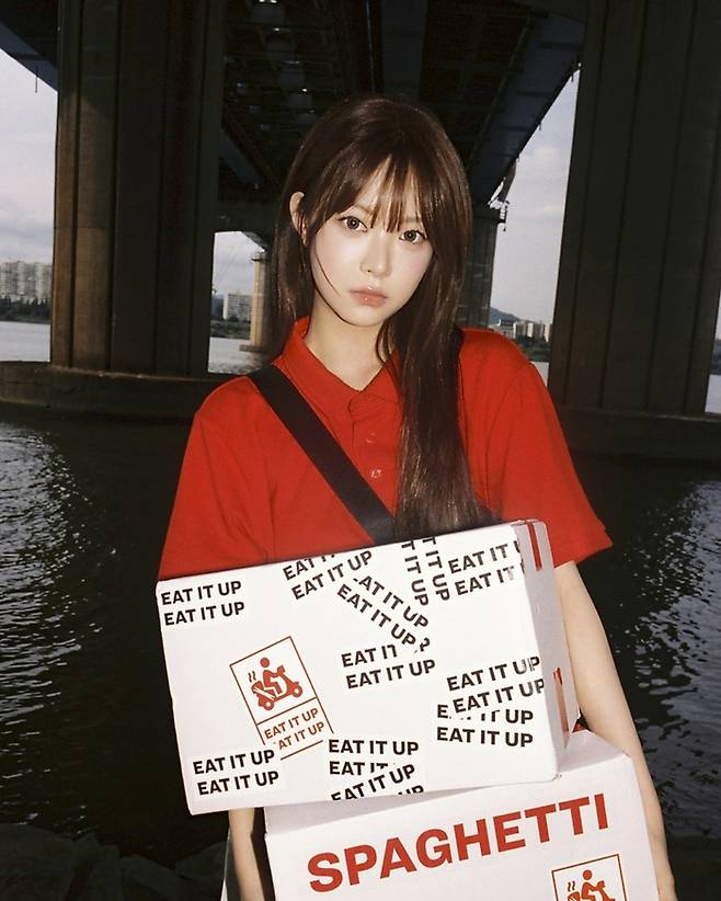 르세라핌 홍은채. 사진 | 쏘스뮤직