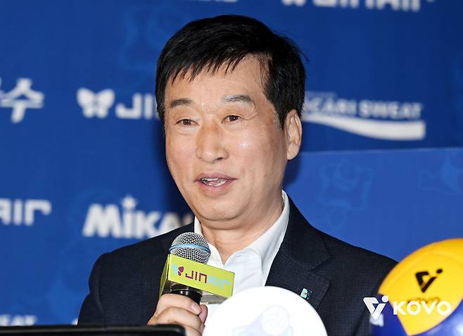IBK기업은행 김호철 감독. 사진 | 한국배구연맹