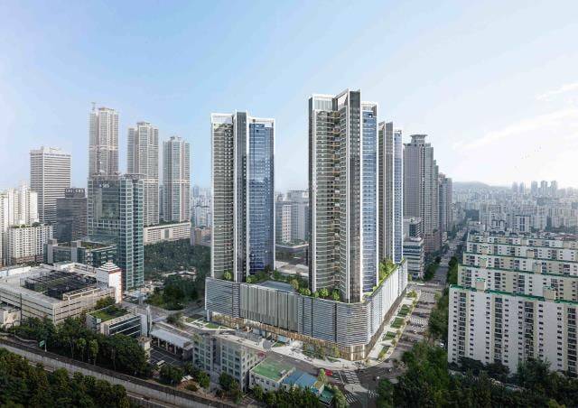 서울 양천구 목동 옛 KT빌딩 개발사업 예상 조감도. /삼성물산 제공