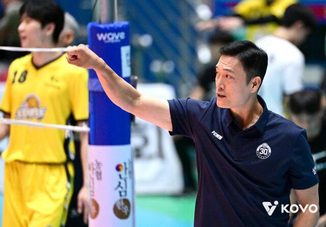 삼성화재 김상우 감독./KOVO