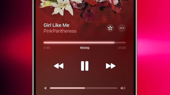 애플 뮤직에 추가된 오토 믹스 기능. (사진=애플 제공) *재판매 및 DB 금지