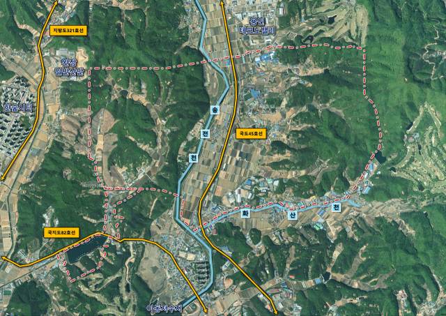 이동남사 첨단시스템반도체 국가산업단지 위치도. 이미지 제공 = 용인시
