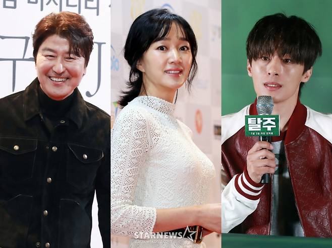 송강호 수애 구교환 / 사진=스타뉴스