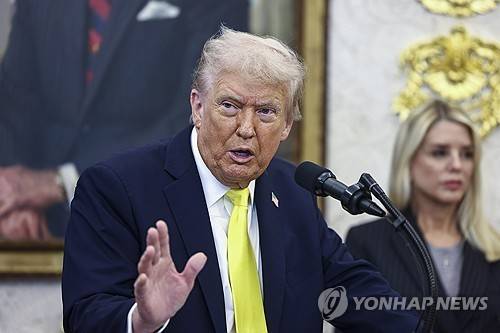 도널드 트럼프 미국 대통령 [UPI=연합뉴스. 재판매 및 DB 금지]