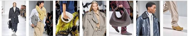 보테가 베네타의 2026년 썸머 컬렉션은 하우스의 시그니처인 ‘인트레치아토’를 보다 유연하고 다채롭게 풀어내며 현대적인 감각으로 새롭게 제시한다. 하우스의 클래식한 디자인이였던 로렌, 놋, 그리고 까바의 변형에 이어 아카이브를 재해석해 현대적 미학과 보테가 베네타의 장인적 정체성을 결합한 다양한 사이즈의 ‘베네타’ 백이 돋보인다.