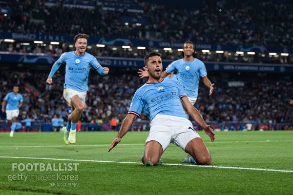 로드리(맨체스터시티). 게티이미지코리아