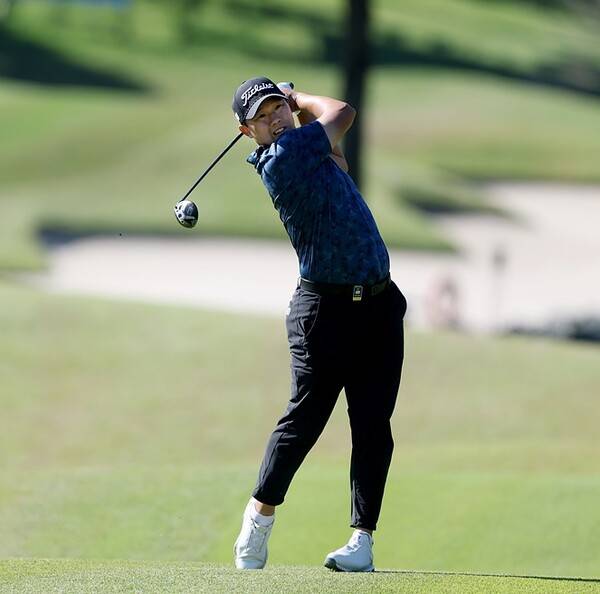 2025년 한국프로골프(KPGA) 투어 더채리티클래식에 출전한 이상희 프로가 2라운드에서 경기하는 모습이다. 사진제공=KPGA (사진을 무단으로 사용하지 마십시오.)