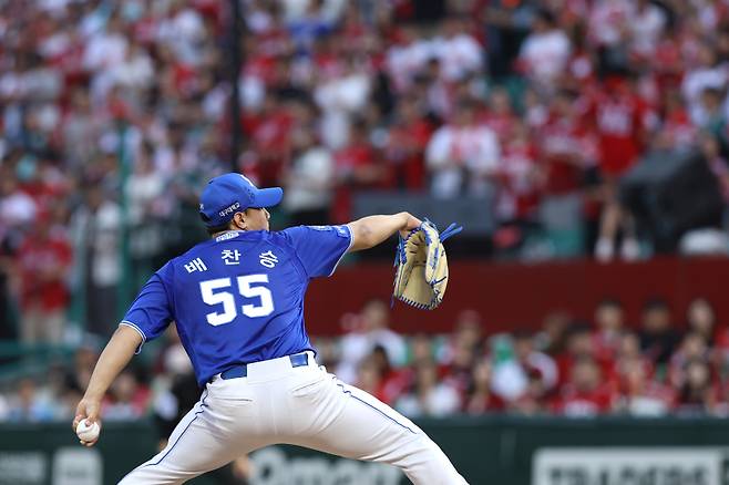 삼성 배찬승. 삼성 제공