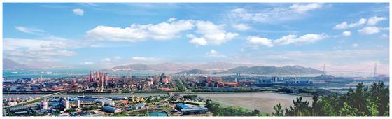 포스코 광양제철소 전경. [사진 포스코]