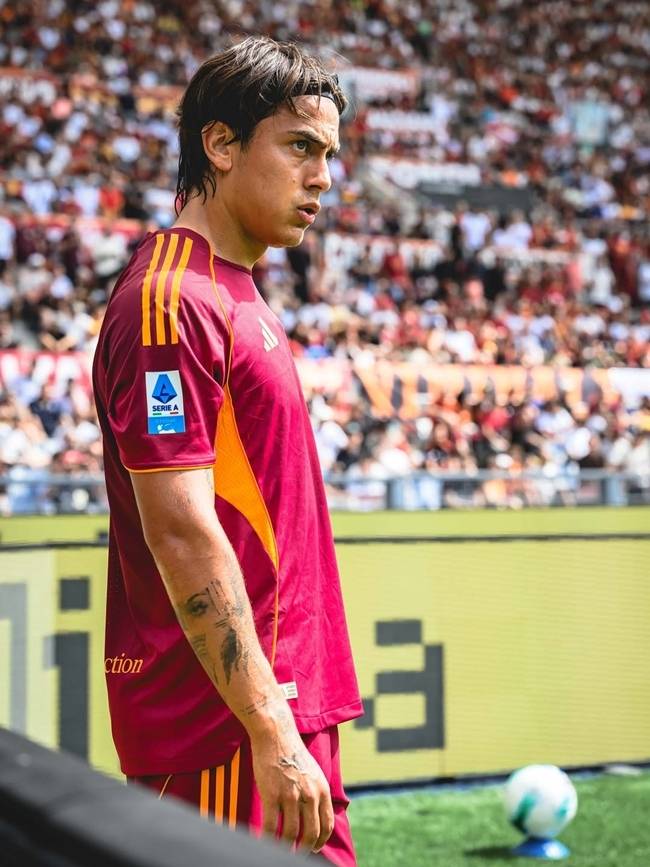 AS 로마의 공격을 이끌고 있는 파울로 디발라. 사진=AS 로마 공식 SNS