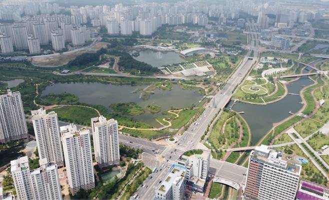 운정신도시 전경. /사진제공=파주시