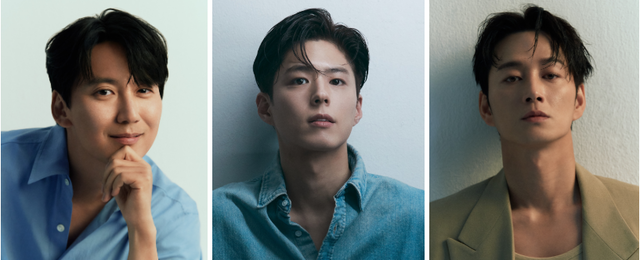 (왼쪽부터)배우 김남길 박보검 이현욱