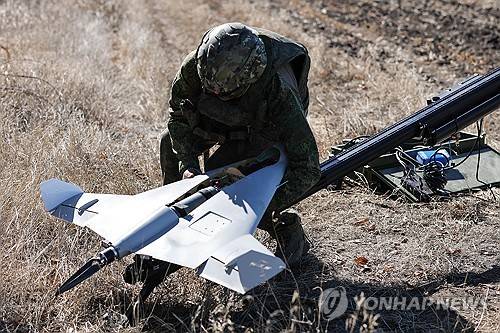 러시아 드론 [타스 연합뉴스 자료사진. 재판매 및 DB 금지. 사진은 기사 내용과 직접적 관련 없음]