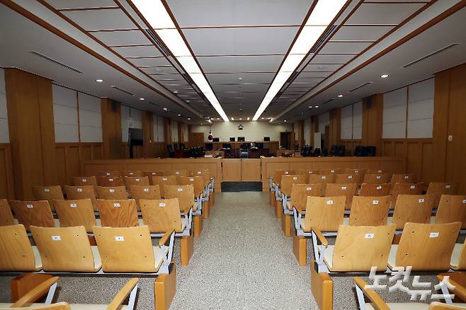 제주지방법원 법정 모습. 고상현 기자