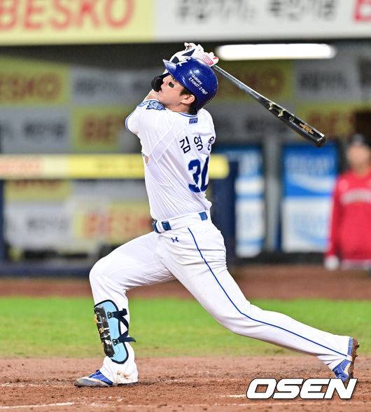 [OSEN=박준형 기자] 삼성 김영웅 2025.10.13 / soul1014@osen.co.kr